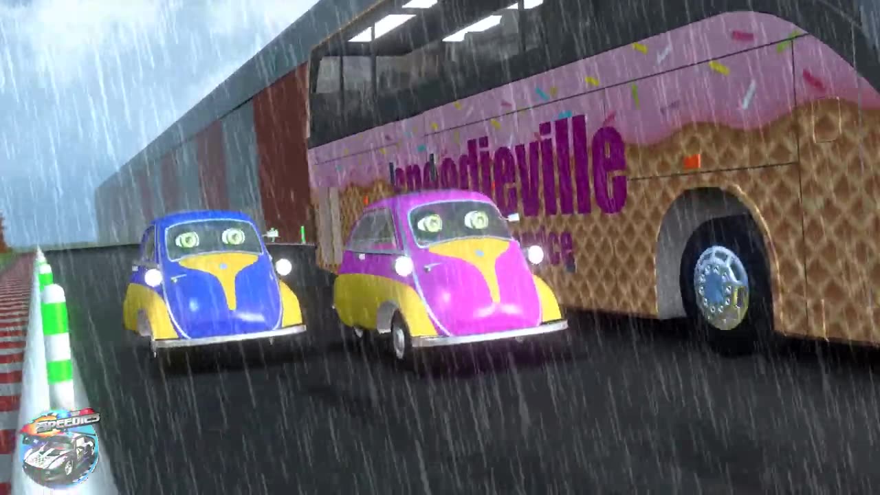 The Wheels on the Bus Go Round and Round Nursery Rhyme for Children
