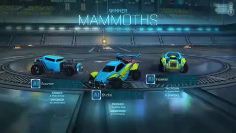 Rocket League part 3 Us vs Mammoths