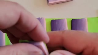 Polymer Clay Zipper Cane