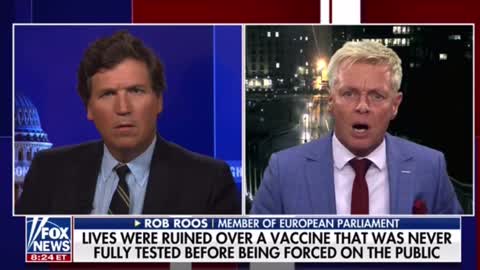 Tucker Weighs In On Pfizer's Bombshell 'Speed Of Science' Admission With Robert Roos