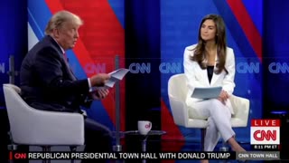 Trump Brings Receipts - Drives CNN Moderator NUTS