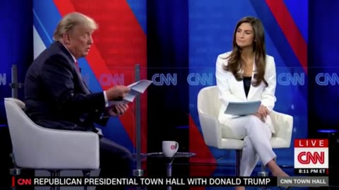 Trump Brings Receipts - Drives CNN Moderator NUTS