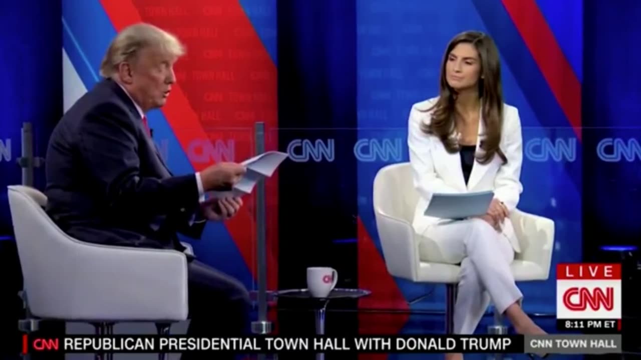 Trump Brings Receipts - Drives CNN Moderator NUTS