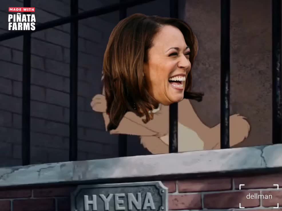 Cackling Kamala Harris