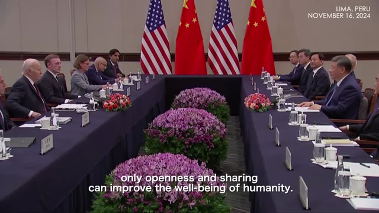 Hear what messages Xi delivers to US as Chinese President meets Biden in Peru on APEC sidelines