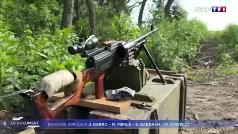 Francouzská televize TF1 referuje z ruských pozic o neúspěšné ofenzivě Kyjeva