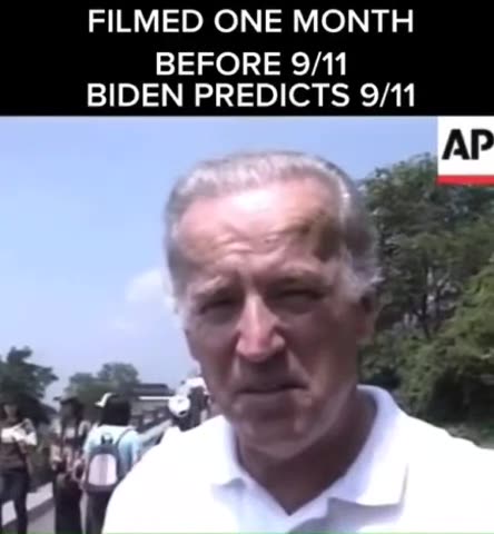 LE DICHIARAZIONI DI PEDO SNIFFER JOE BIDEN UN MESE PRIMA DEL 11 SETTEMBRE 2001 GIORNO DELL'ATTENTATO TERRORISTICO CON AEREI BOMBA AGLI EDIFICI DELLE TORRI GEMELLE A NEW YORK CITY🏳️‍🌈,USA DOVE MORIRONO MIGLIAIA DI PERSONE DOCUMENTARIO