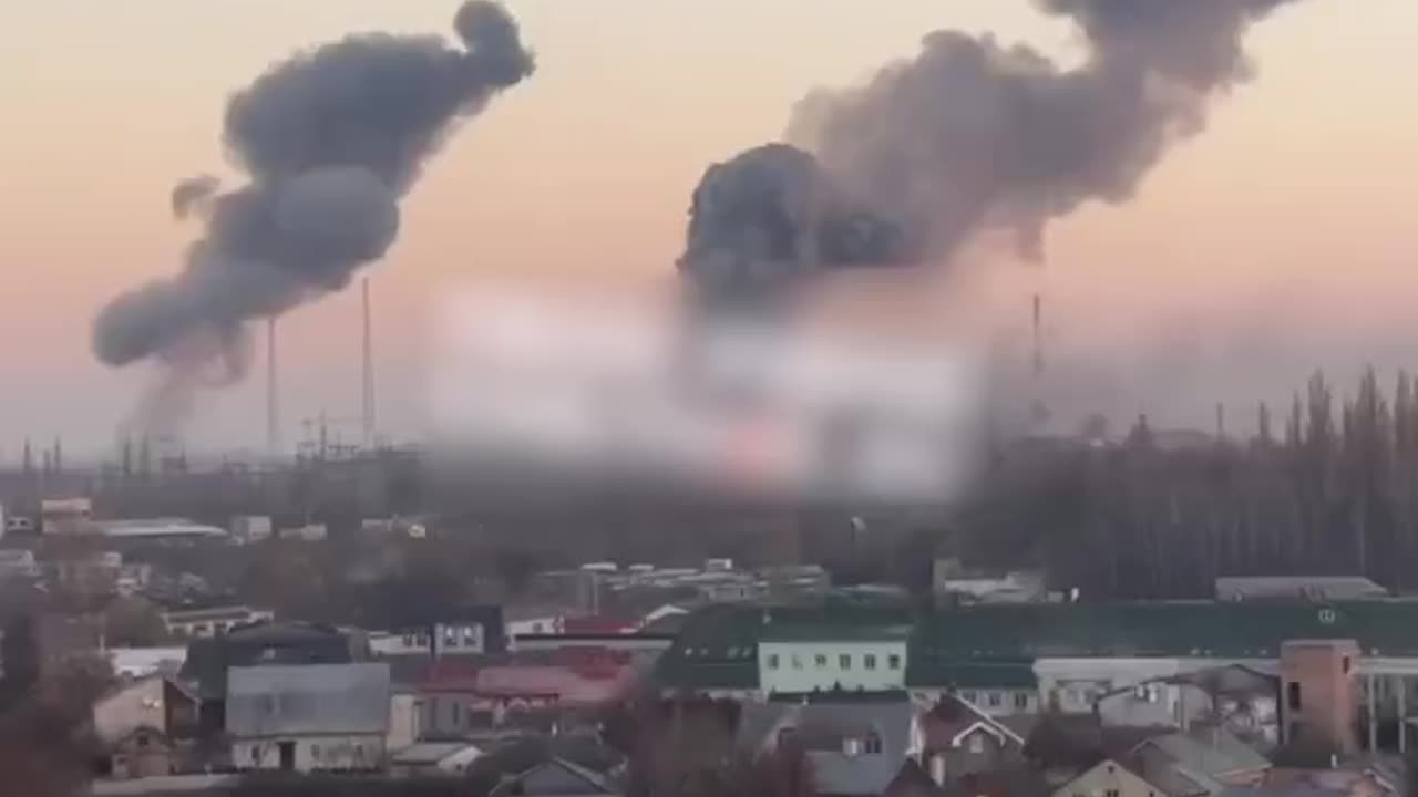 Result of Russian Missile Strikes on the Ukrainian Substation PS 330/110 in Rivne