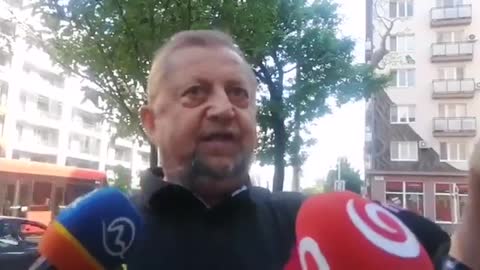 Štefan Harabin po propuštění z vazby