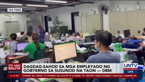 Dagdag-sahod sa mga empleyado ng pamahalaan sa 2023, tiniyak ng DBM