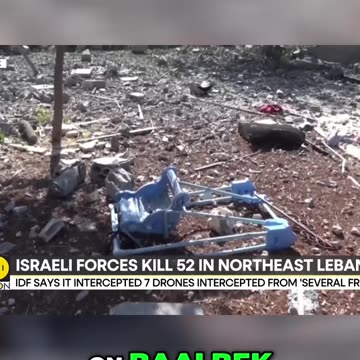 Escalating Conflict: IDF Airstrikes and Drone Interceptions