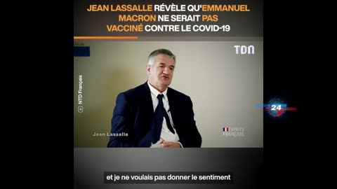 Jean Lassalle - j'ai eu le vaccin Johnson qui a failli me tuer