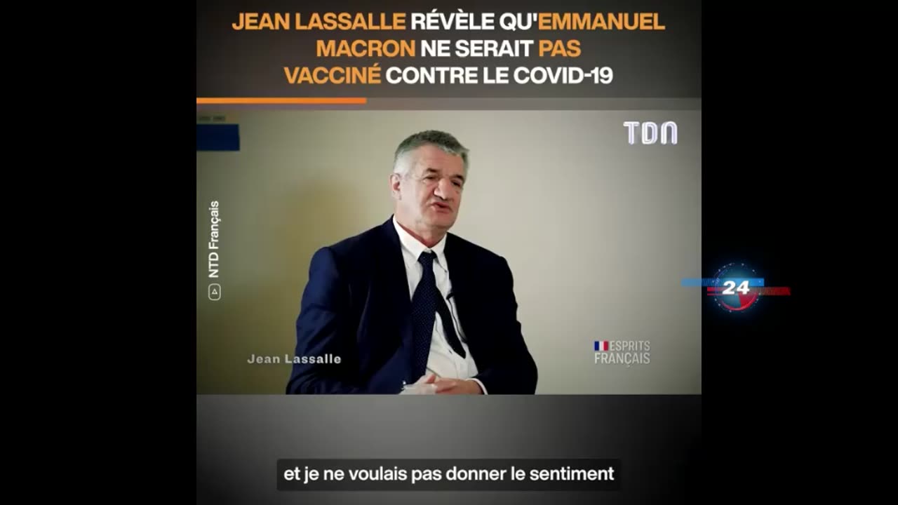 Jean Lassalle - j'ai eu le vaccin Johnson qui a failli me tuer