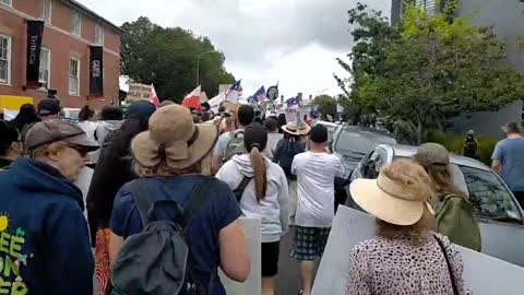 Protest in Newmarket - 4th December 2021