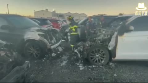 Biden's Secret Serv. rental vehicles all burst into flames right after he left Nantucket.