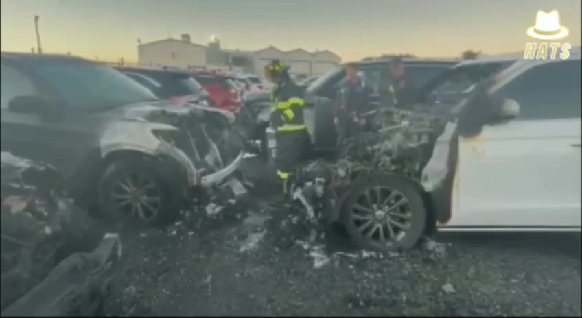 Biden's Secret Serv. rental vehicles all burst into flames right after he left Nantucket.