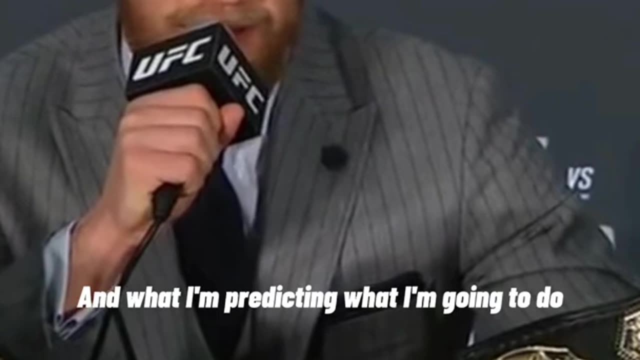 mcgregor inspiration post fight speech 🗨