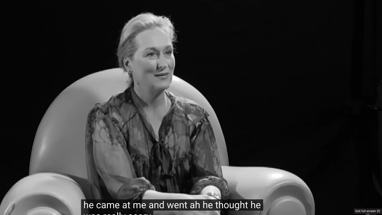 Meryl Streep on acting