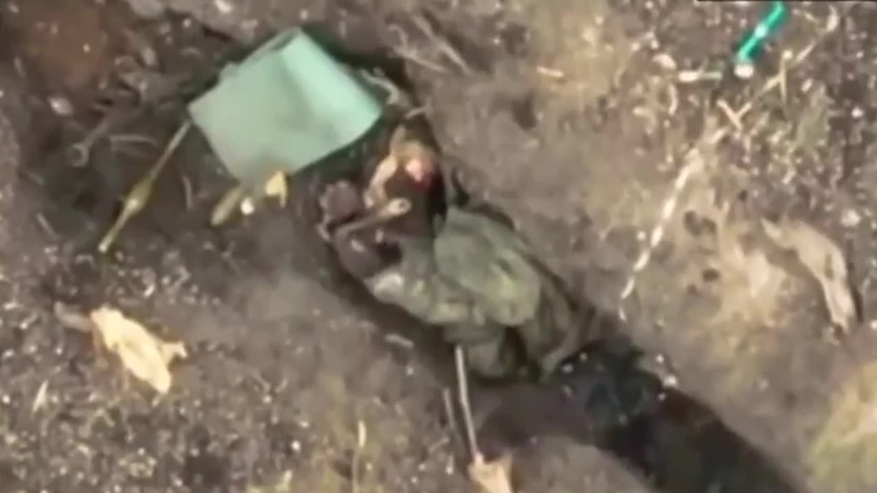 Bombing Russian Trenches