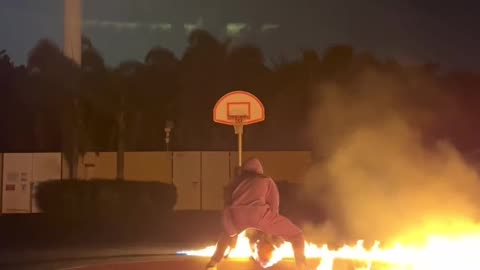 Ball on Fire