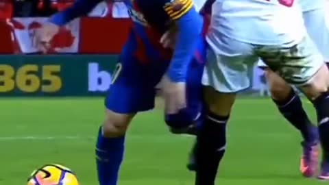 Amazing control by Messi football shorts viral