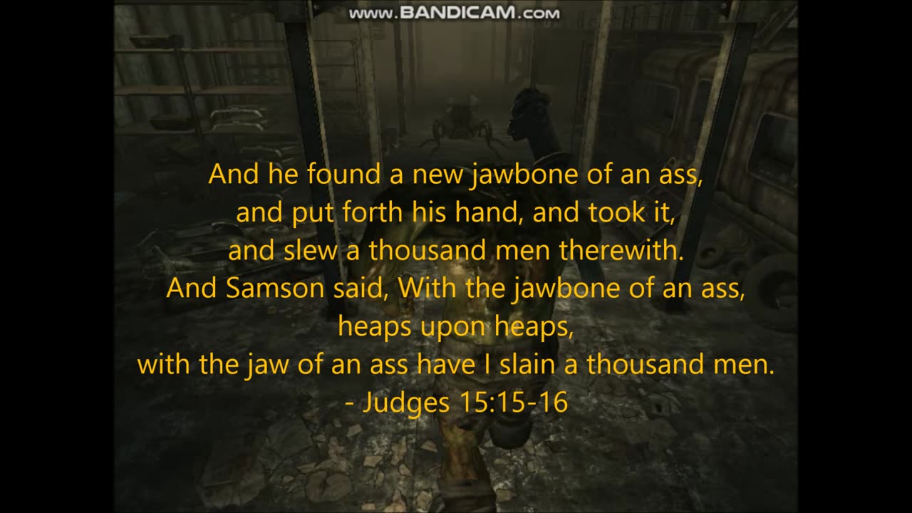 Fallout 3 Judges 15:15-16 Cover!