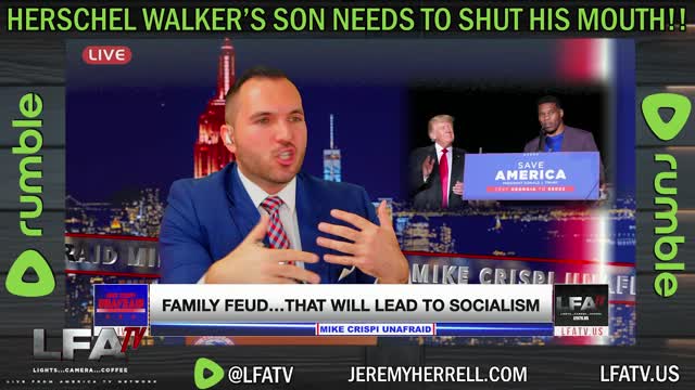 LFA TV SHORT CLIP: HERSCHEL WALKER'S SON SHOULD SHUT UP!!