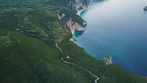 FLYING OVER GREECE Relaxing Music Along With Beautiful Nature Videos