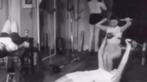 Women's weight training in 1954