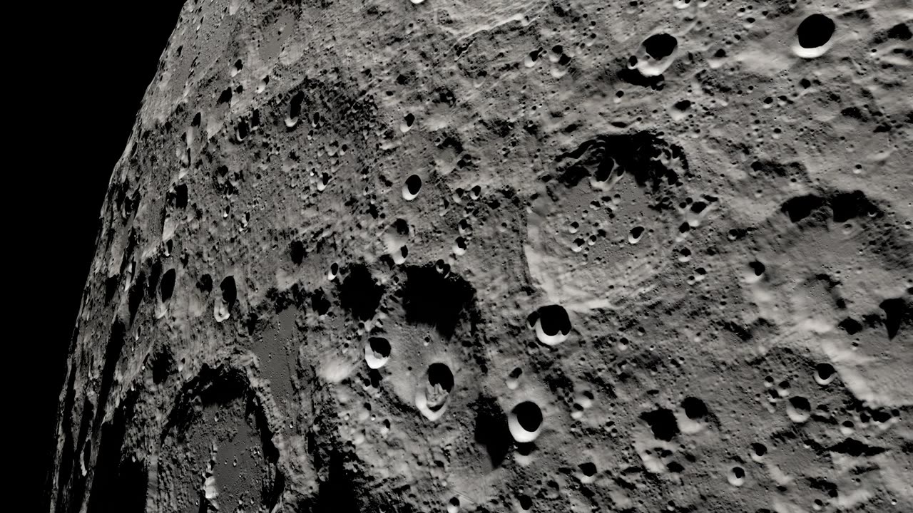 Apollo 13 Views of the Moon in 4K