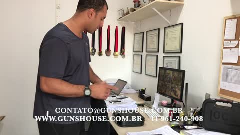 Pistola Glock G23 .40 S&W Brasil ideal para porte