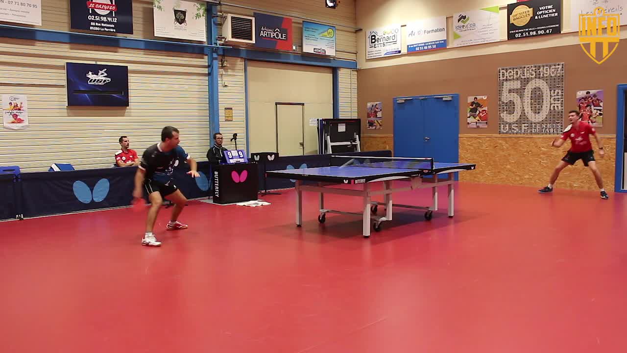 FERRIERE VENDEE TENNIS DE TABLE vs AC ABBEVILLE TENNIS DE TABLE