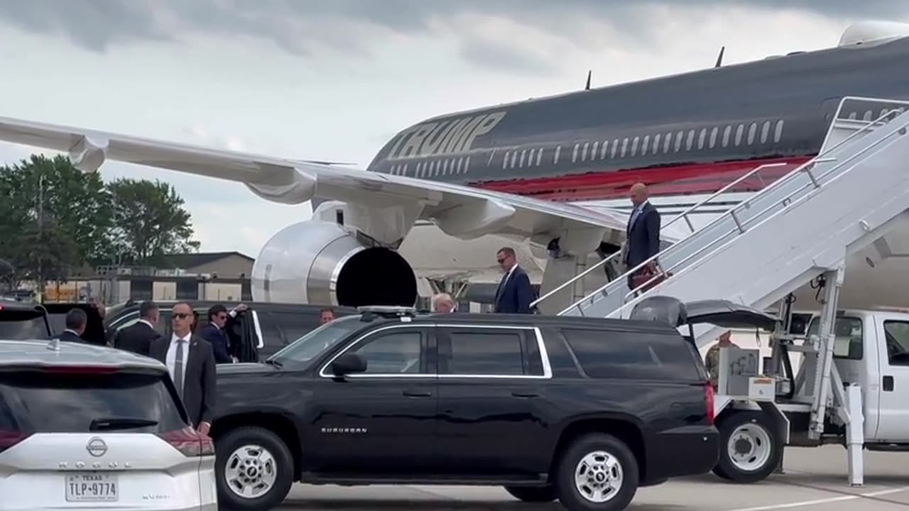 Happening Now—President @realDonaldTrump has landed in the Great State of Wisconsin