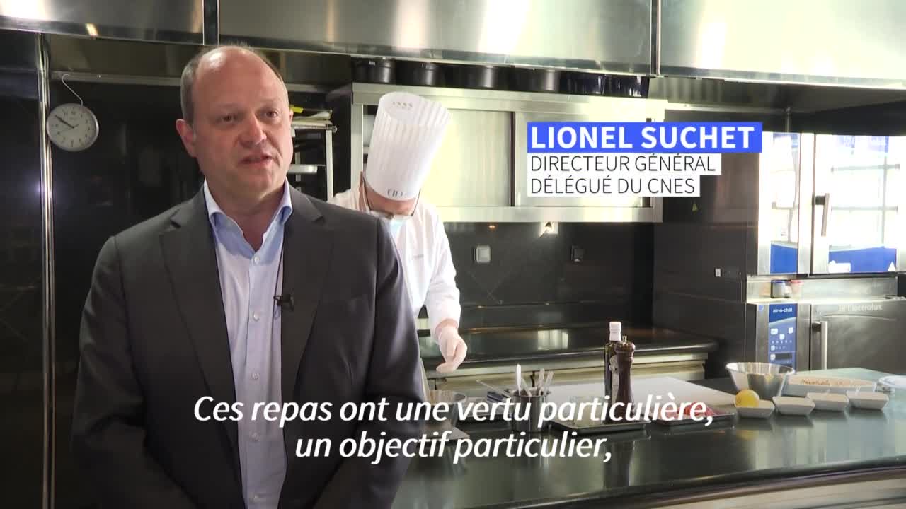 La gastronomie française à la conquête de l'espace AFP