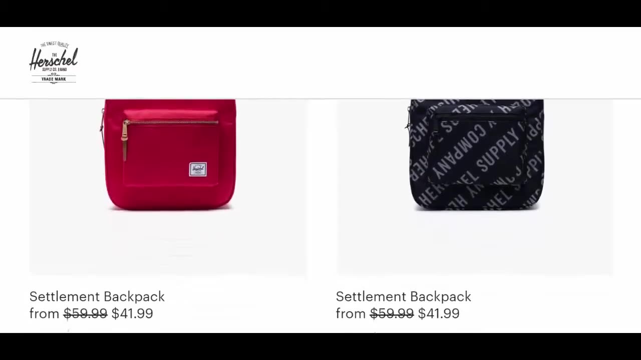 Herschel Settlement Backpack's Nice Collection With Suitable Prices