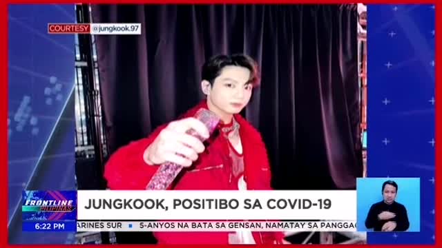 BTS Jungkook,positibo sa COVID-19