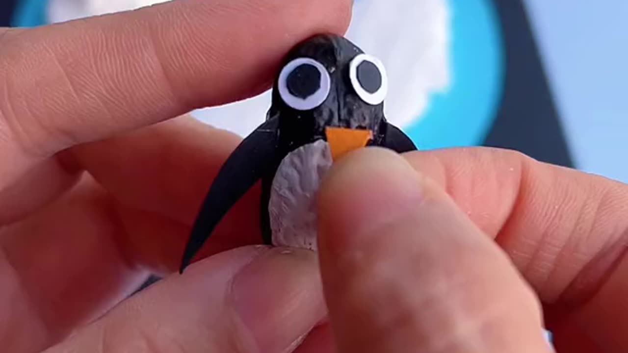 Making Penguins with Peanut | Peanut Craft | Home Decor | Easy Craft for kids