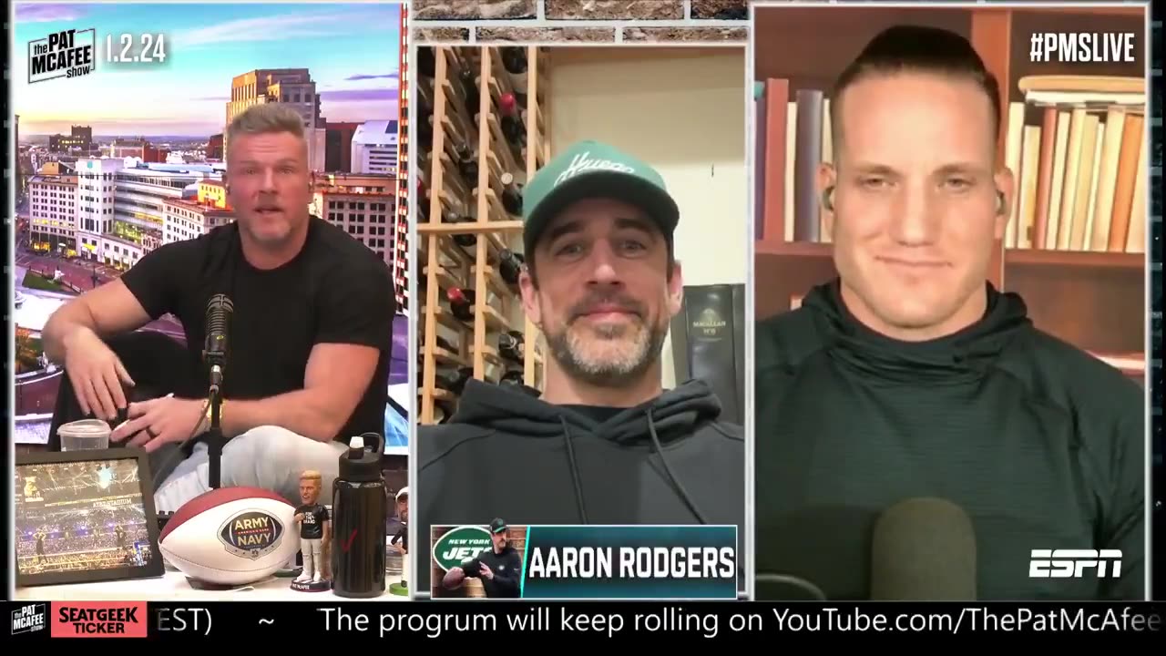 Jimmy Kimmel is panic mode because of Aaron Rodgers