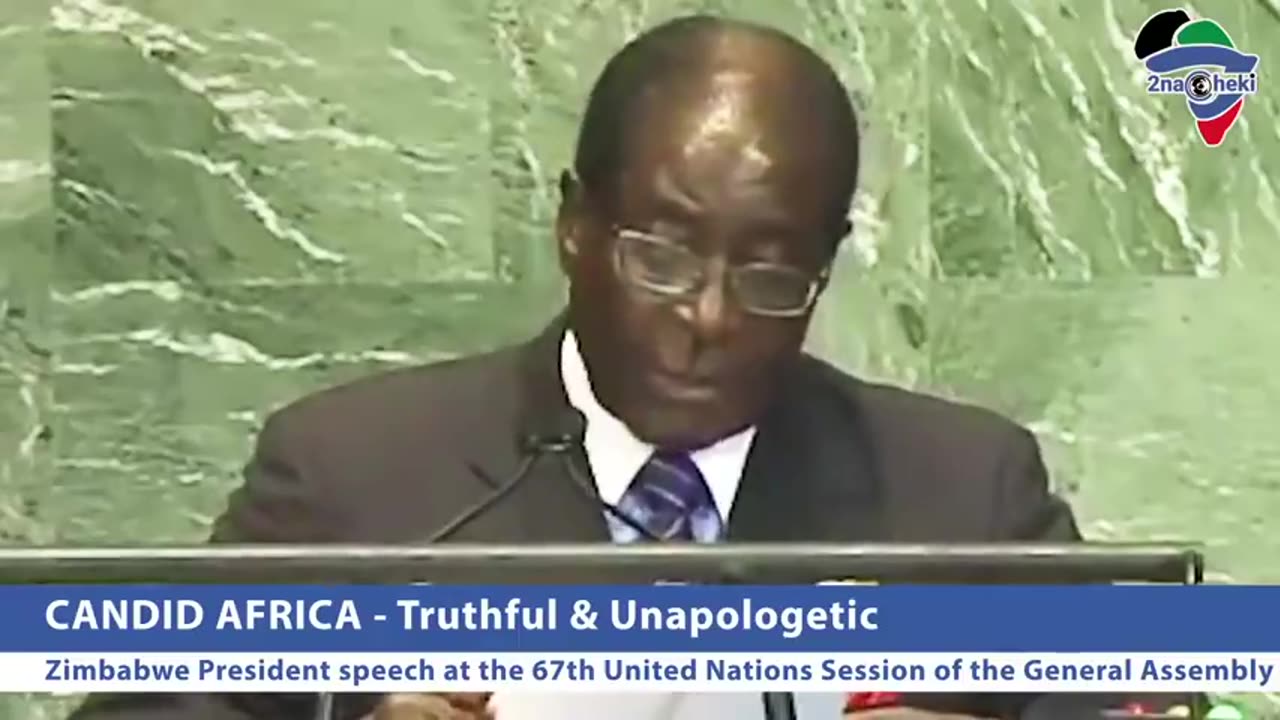 MUGABE SCARY UN SPEECH WARNING THE WORLD ABOUT NATO