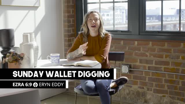 Sunday Wallet Digging - Daily Devotion