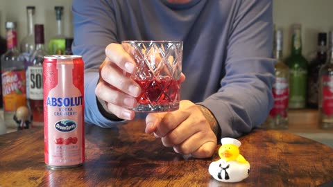 Lt Cmdr Lyndsay Evans - Absolut Ocean Spray Vodka Cranberry RTD Review