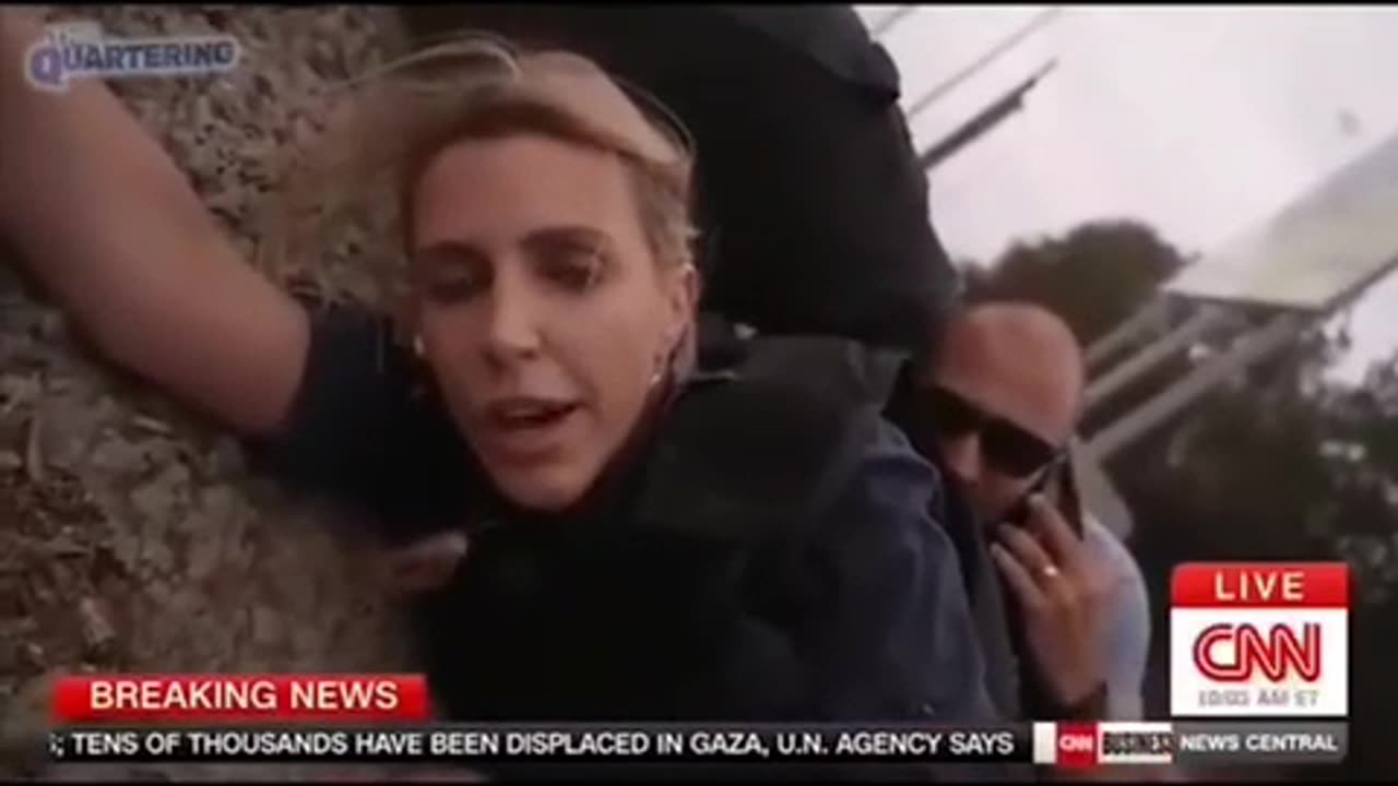 DEVELOPING: CNN got caught faking an attack by Hamas