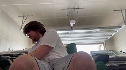 Day 50 The line cut thru my head lol