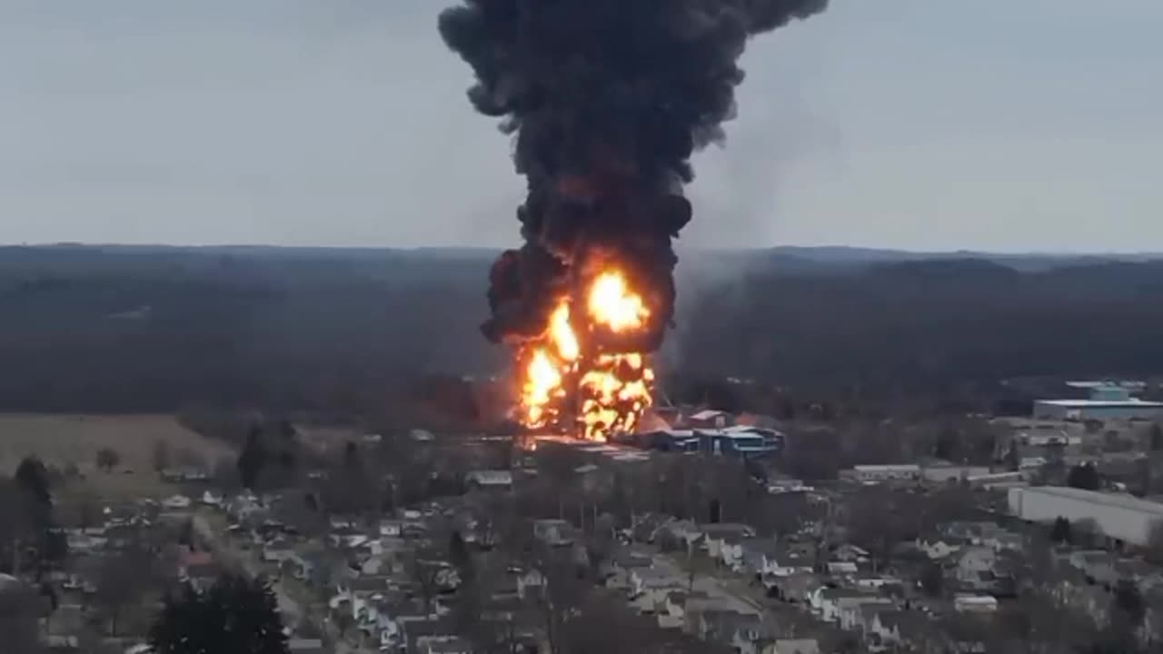 Environmental disaster in East Palestine(Ohio)