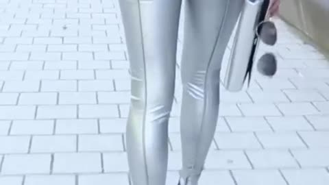 Leggings Impression HL5AX CrystalLac Silver (Lady Vanessa)