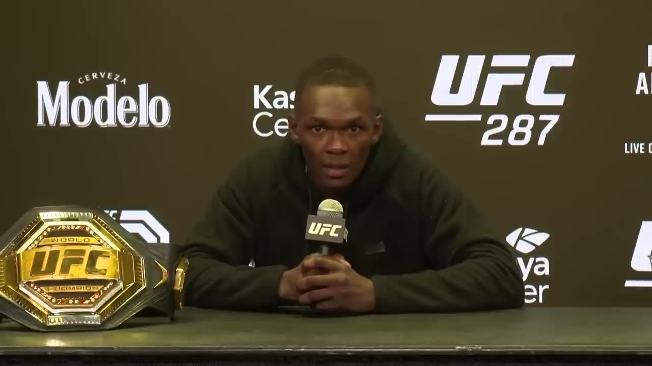 Israel Adesanya Post-Fight Press Conference | UFC 287