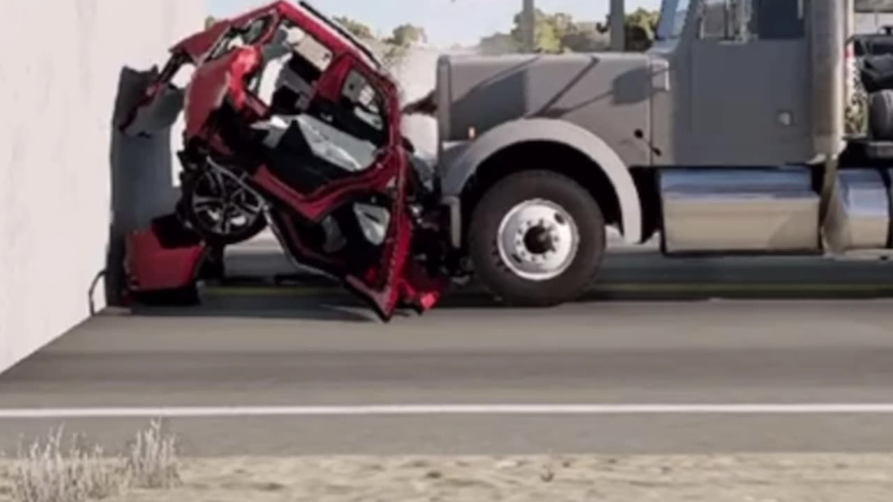 30 mph Crash Testing of SUV !