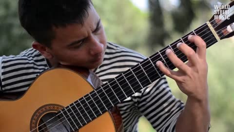 Street Guitar Player