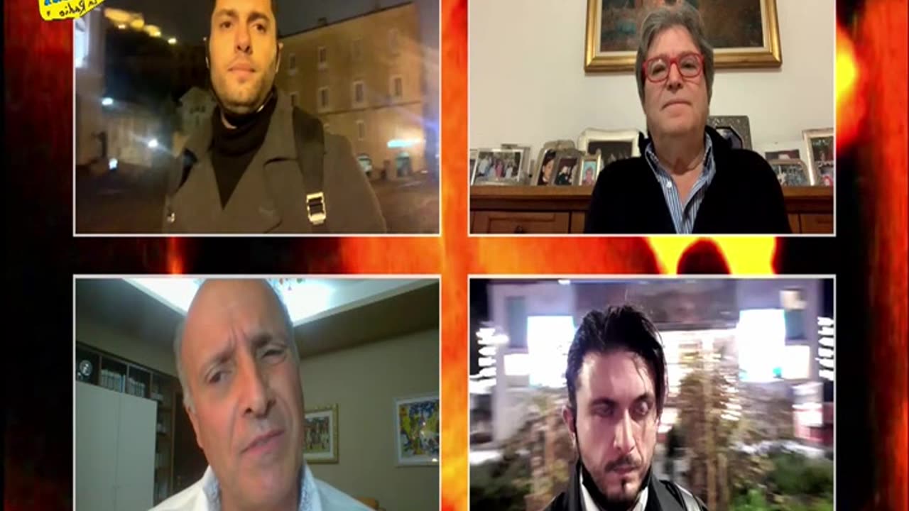 Collegamento video con Mariano Amici (Medico di Ardea) su Calabria News 24
