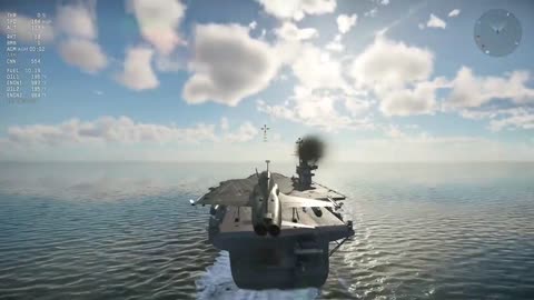 War Thunder - F-5 Carrier Landing